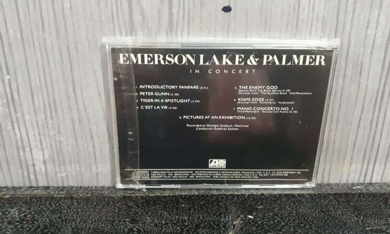 EMERSON LAKE AND PALMER - IN CONCERT (NACIONAL)