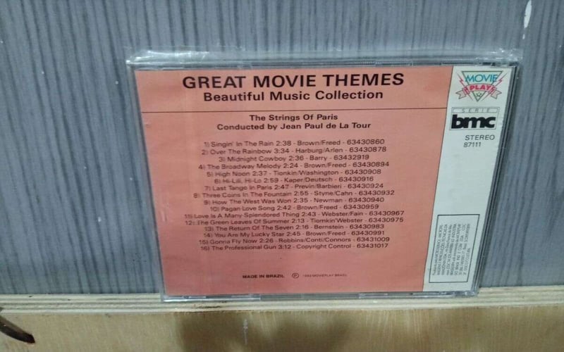 GREAT MOVIE THEMES - BEAUTIFUL MUSIC COLLECTION
