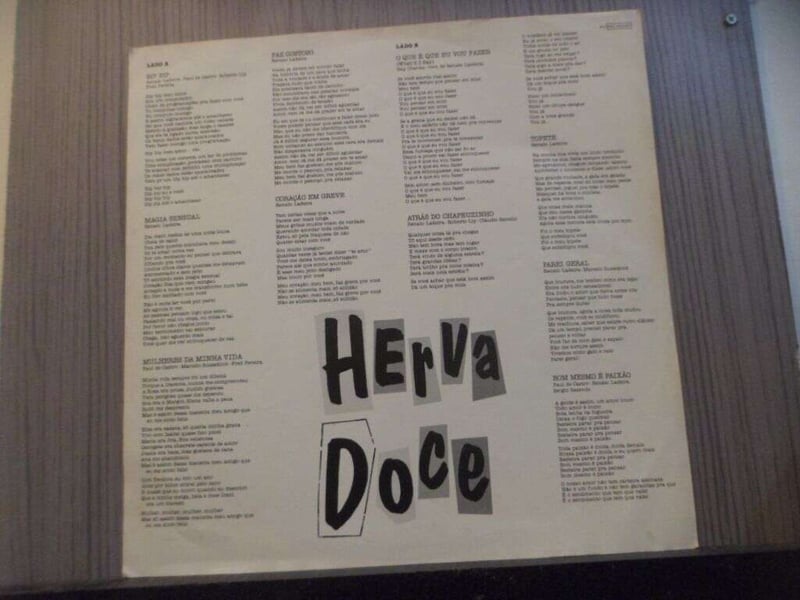 HERVA DOCE - HERVA DOCE - 1983 (NACIONAL) 