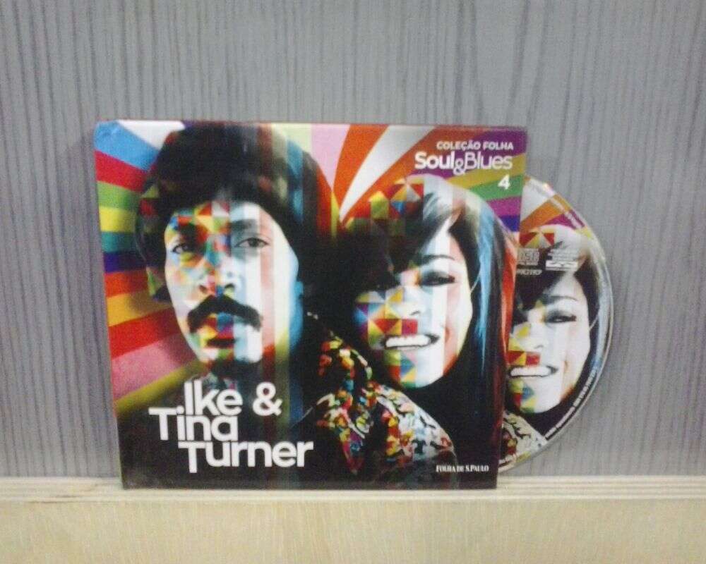 IKE &amp; TINA TURNER - COLEÇÃO FOLHA (LIVRO + CD) 