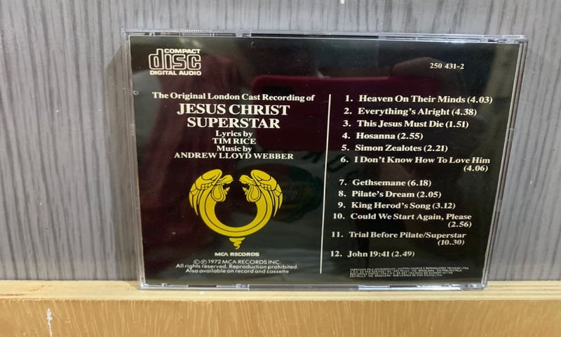 JESUS CHRIST SUPERSTAR - ORIGINAL LONDON CAST (OST)
