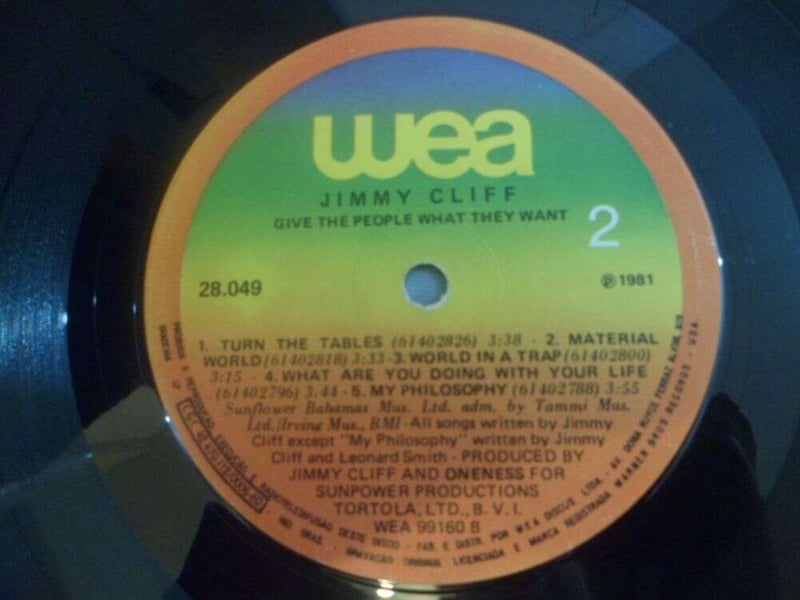 JIMMY CLIFF - GIVE THE PEOPLE WHAT THEY WANT (NACIONAL) 