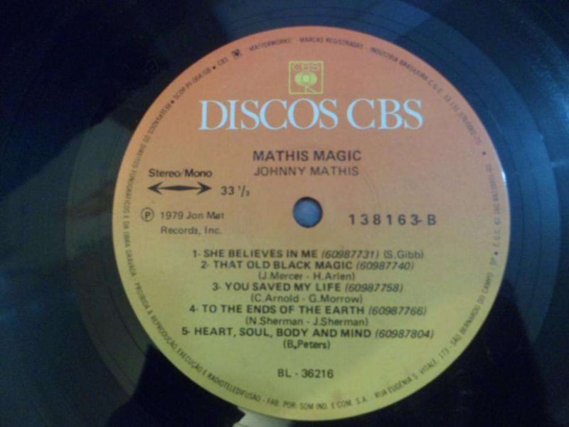 JOHNNY MATHIS - MATHIS MAGIC (NACIONAL) 