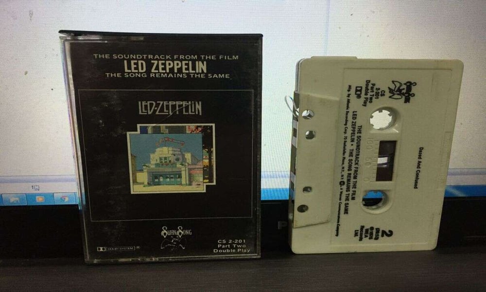 LED ZEPPELIN - THE SOUNDTRACK (PART TWO)(FITA CASSETE IMPORT