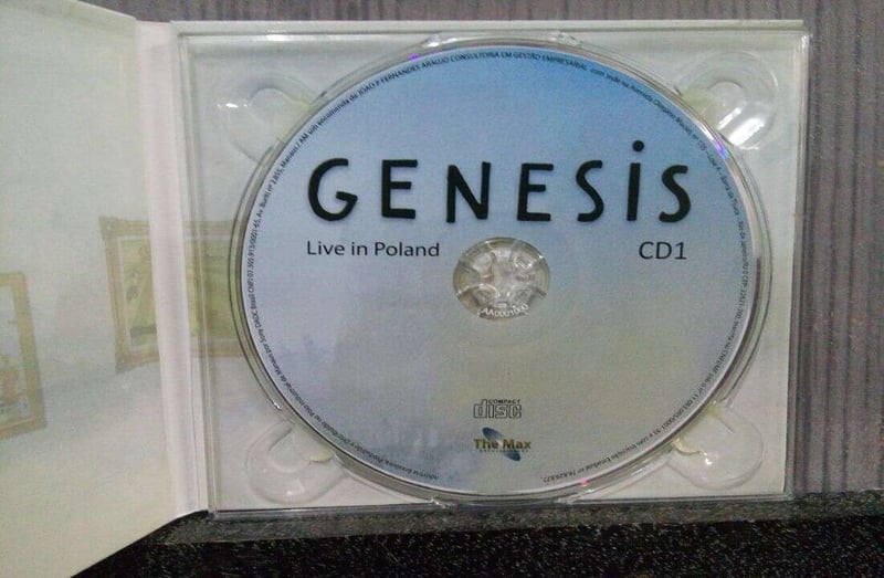 GENESIS - LIVE IN POLAND CD 1 (NAC) (DIGIPACK)
