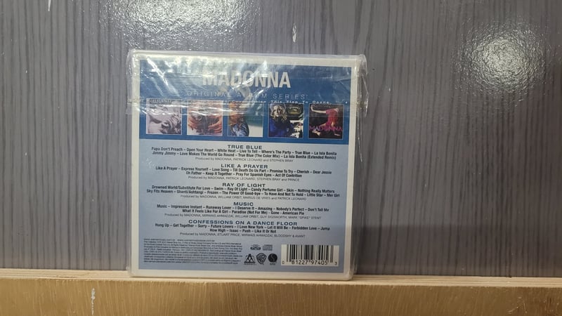 MADONNA - ORIGINAL ALBUM SERIES (NACIONAL)