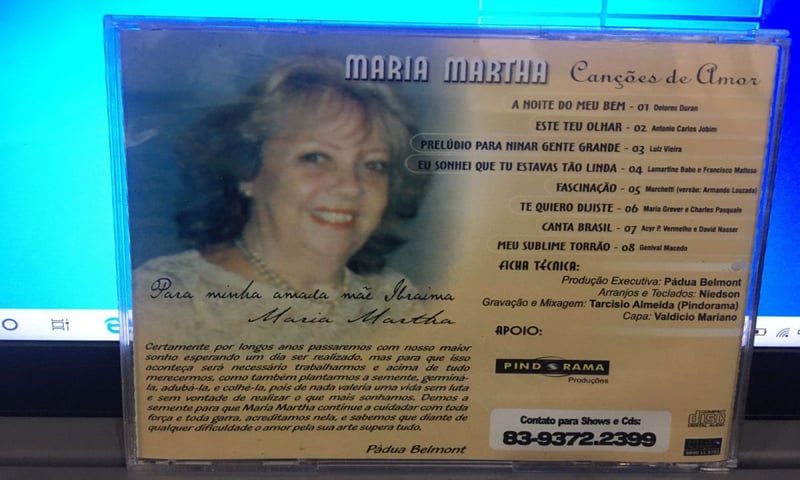 MARIA MARTHA - CANÇOES DE AMOR (NACIONAL)