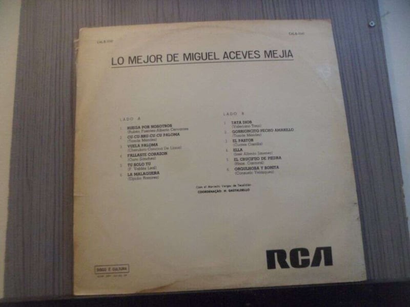 MIGUEL ACEVES MEJIA - LO MEJOR DE MIGUEL ACEVES MEJIA (NACIONAL) 