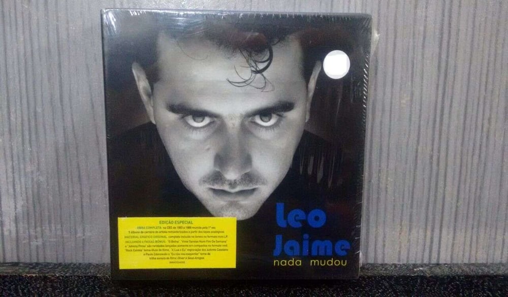 BOX LEO JAIME - NADA MUDOU (5 CDS FORMATO MINI LP)