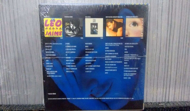 BOX LEO JAIME - NADA MUDOU (5 CDS FORMATO MINI LP)