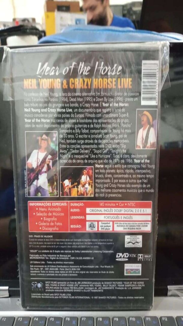 NEIL YOUNG AND CRAZY HORSE LIVE - YEAR OF THE HORSE (NACIONA