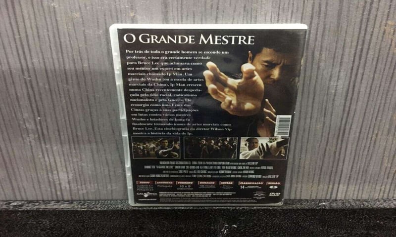 Dvd - O Grande Mestre / O Grande Mestre 2 - Novo