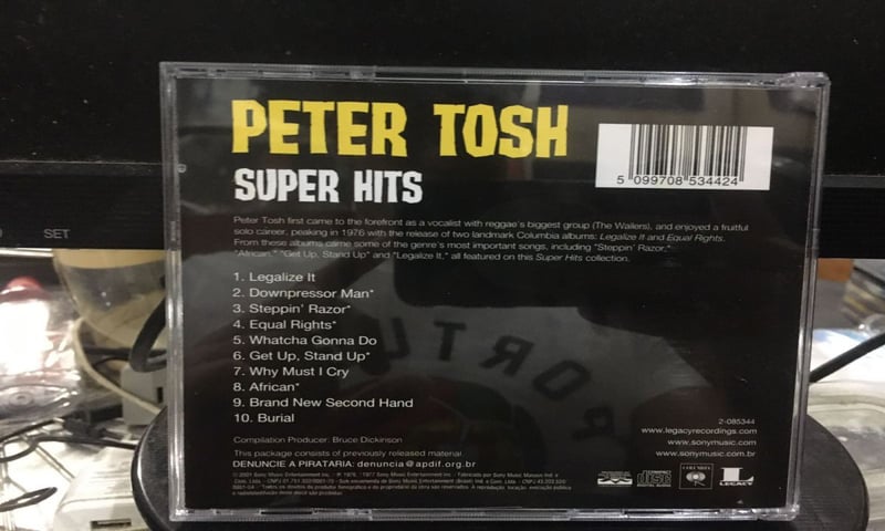 PETER TOSH - SUPER HITS (NACIONAL)