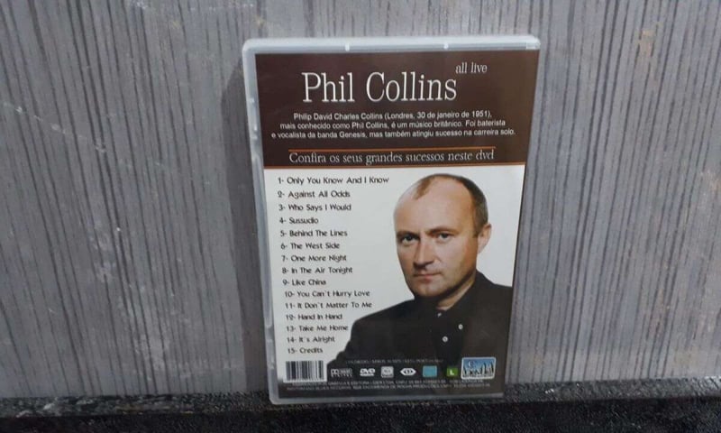 PHIL COLLINS - ALL LIVE (DVD)