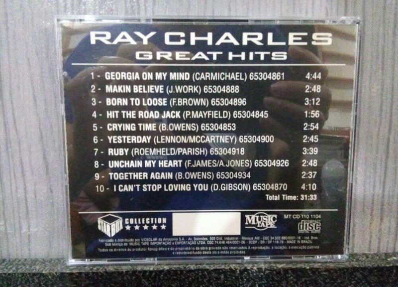RAY CHARLES - GREAT HITS