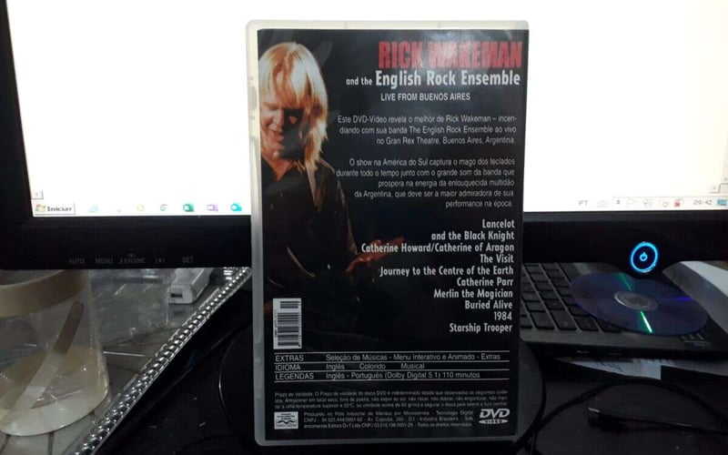 RICK WAKEMAN - LIVE FROM BUENOS AIRES (DVD)