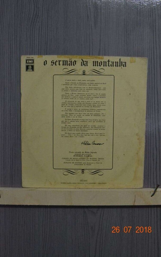 ROBERTO FAISSAL - O SERMÃO DA MONTANHA (NACIONAL) 