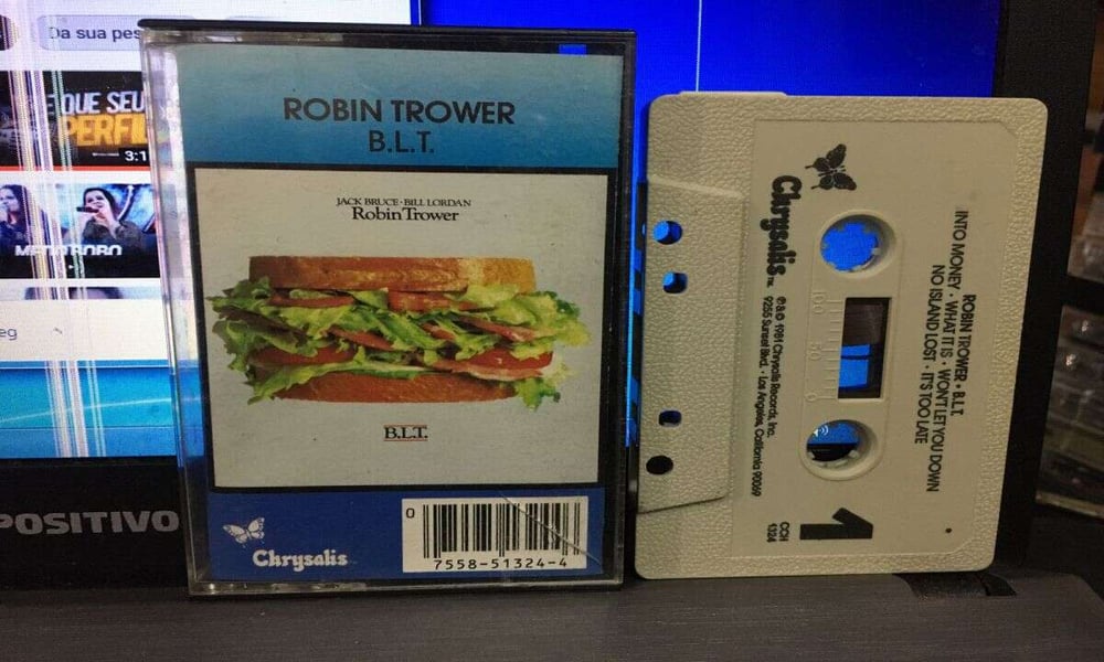 ROBIN TROWER - B.L.T. (FITA CASSETE IMPORTADA)