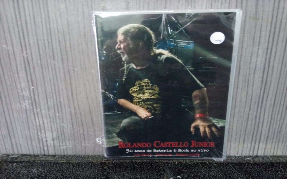 ROLANDO CASTELO JUNIOR - 50 ANOS DE BATERIA (DVD)