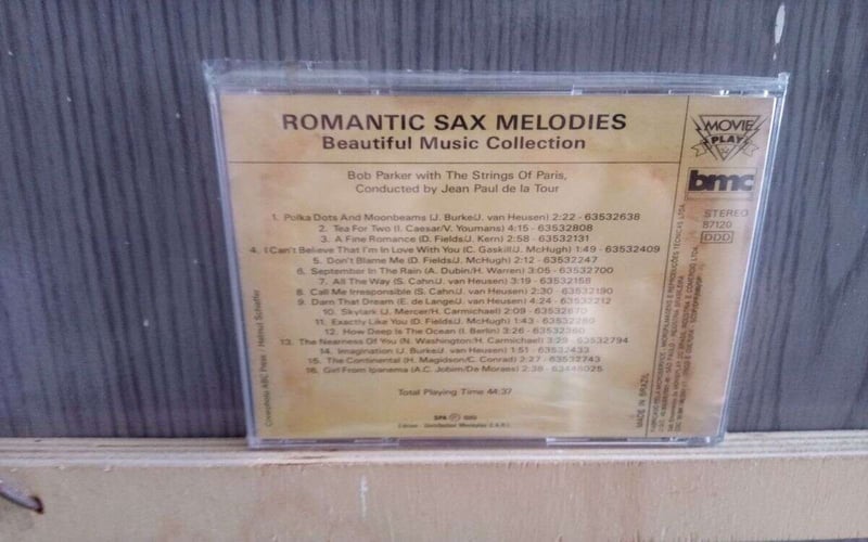 ROMANTIC SAX MELODIES - BEAUTIFUL MUSIC COLLECTION