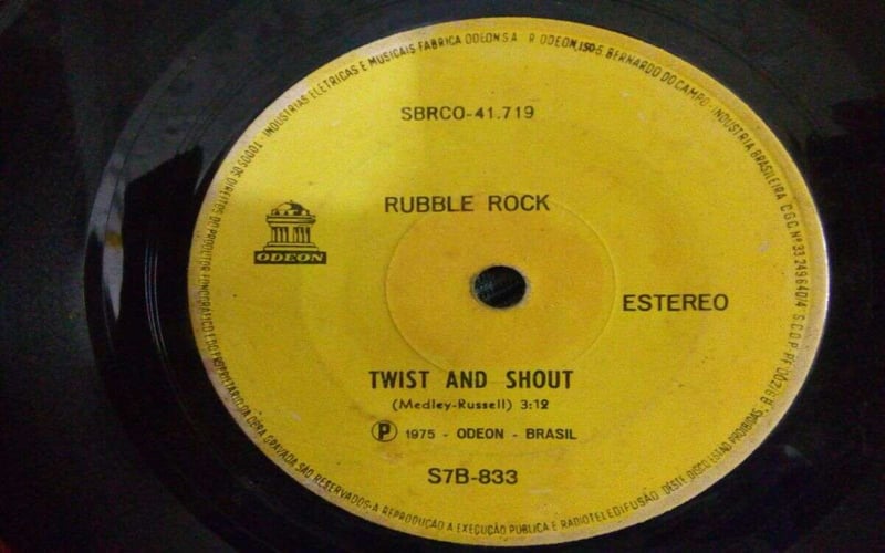 7 POLEGADAS - RUBBLE ROCK - TWIST AND SHOUT