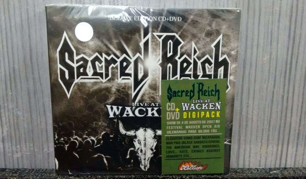 SACRED REICH - LIVE AT WACKEN (DIGIPACK) (NAC) (CD E DVD)