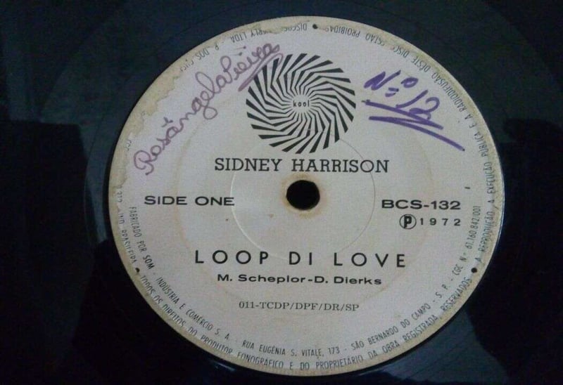 7 POLEGADAS SIDNEY HARRISON - 1972 LOOP DI LOVE (NACIONAL)