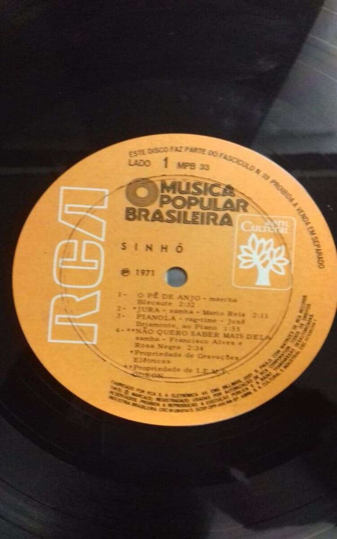 SINHÔ - HISTÓRIA DA MUSICA POPULAR BRASILEIRA (NACIONAL) 