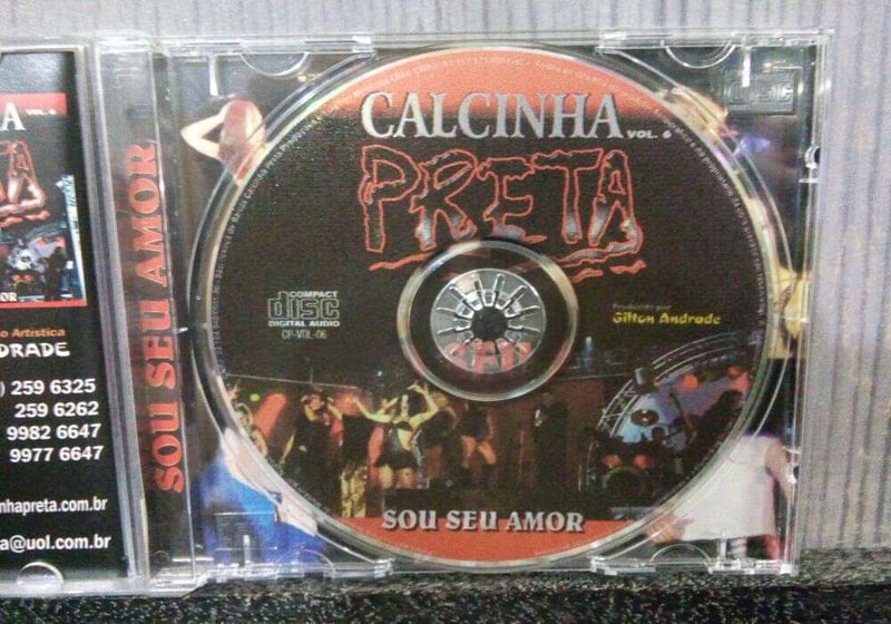 CALCINHA PRETA - SOU SEU AMOR VOL 6 (NACIONAL)