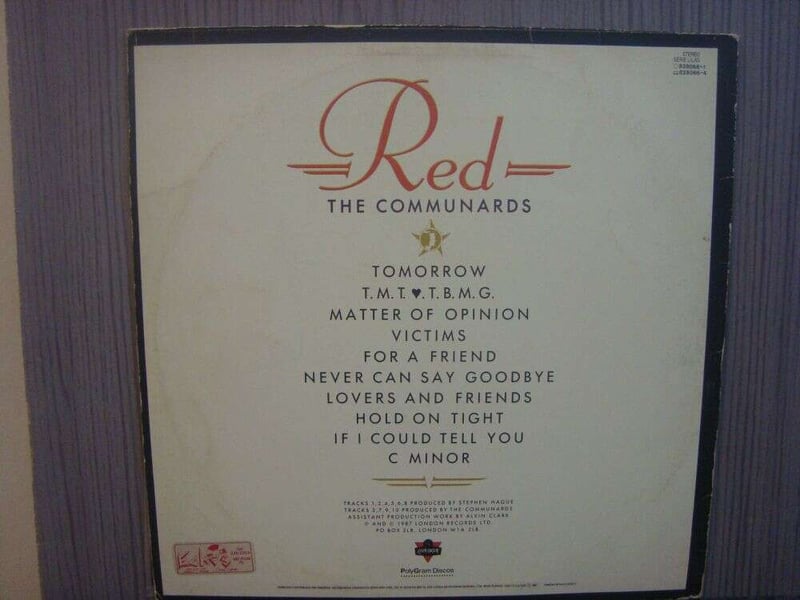 THE COMMUNARDS - RED (NACIONAL) 