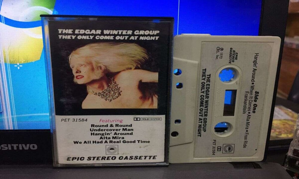 THE EDGAR WINTER GROUP - THEY ONLY COME (FITA CASSETE)