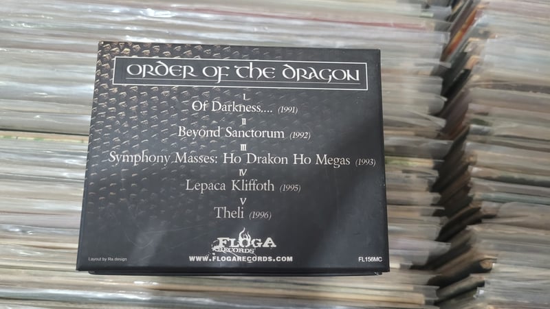 THERION - ORDER OF THE DRAGON (IMPORTADO) (BOX SET) (K7)