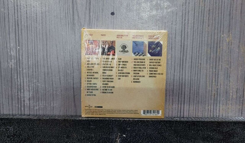 TRAFFIC - 5 CLASSIC ALBUMS (IMPORTADO) (BOXSET)