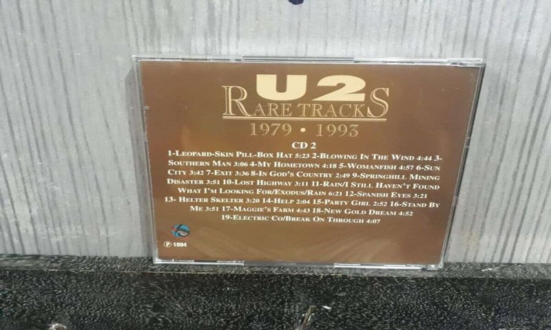 U2 - RARE TRACKS 1979-1993 CD 2 (IMPORTADO)