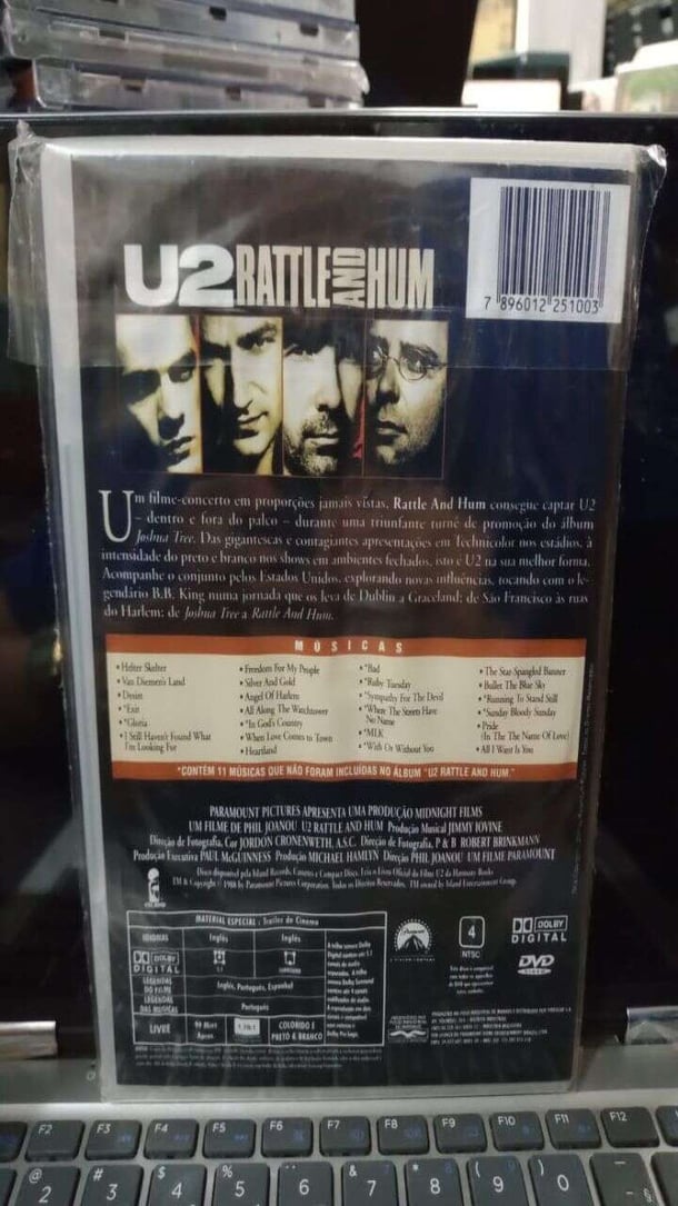 U2 - RATTLE AND HUM (NACIONAL)