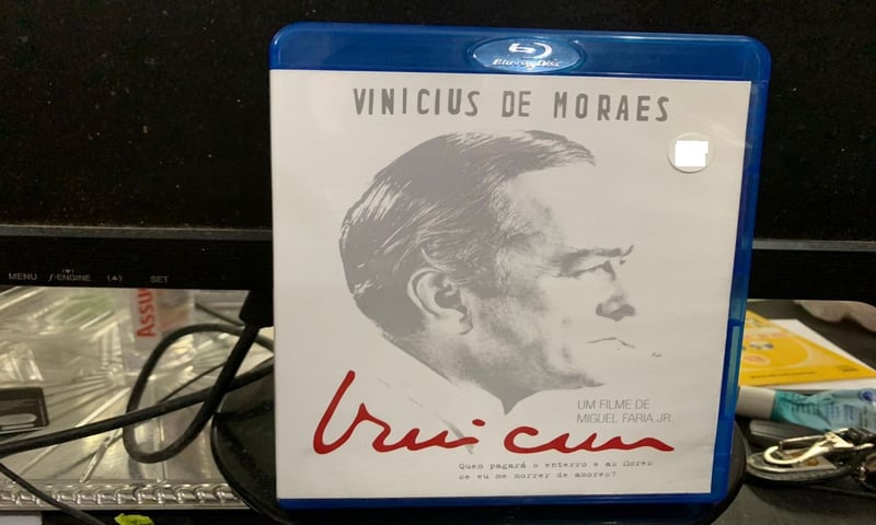 VINICIUS DE MORAES - O FILME (BLU-RAY)