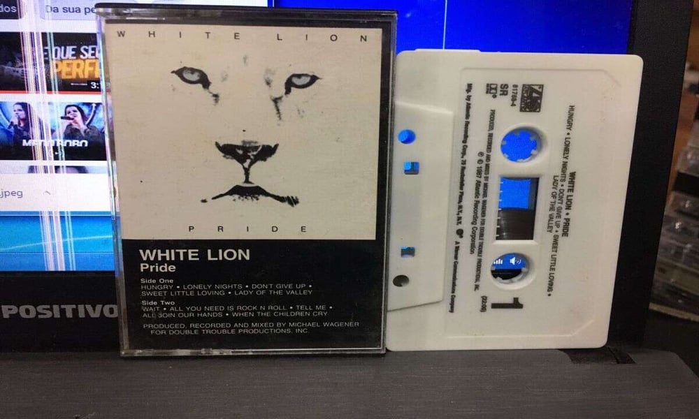 WHITE LION - PRIDE (FITA CASSETE IMPORTADA)