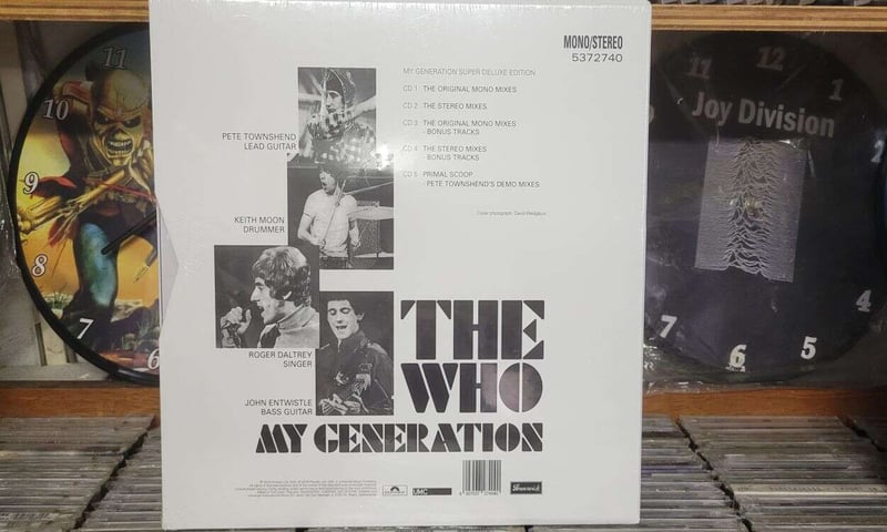 THE WHO - MY GENERATION (IMPORTADO) (DELUXE BOXSET CD)