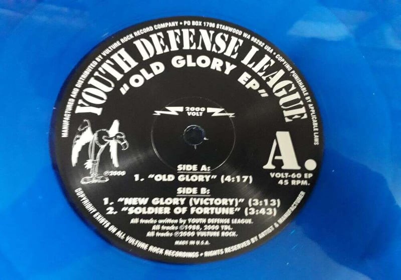 YOUTH DEFENSE LEAGUE - OLD GLORY EP (IMPORTADO) (BLUE LP)