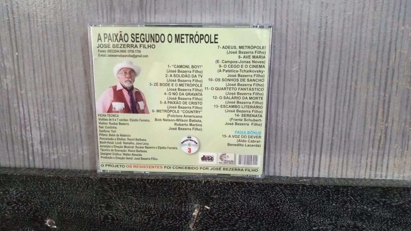 JOSE BEZERRA FILHO - A PAIXAO SEGUNDO O METROPLE (NACIONAL)