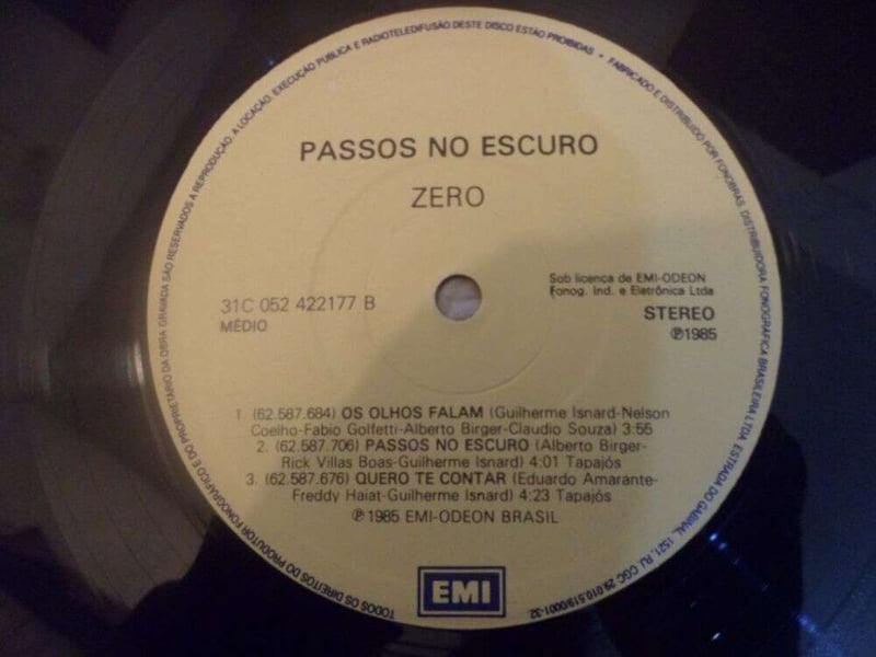 ZERO - PASSOS NO ESCURO (NACIONAL) 