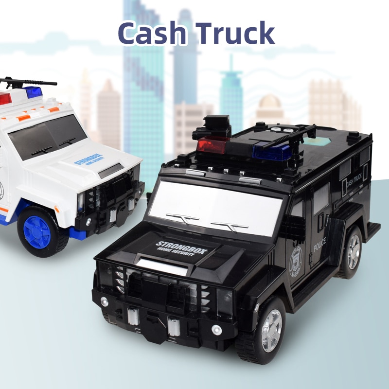 Cofre Carro de Polícia Cash Truck Bank