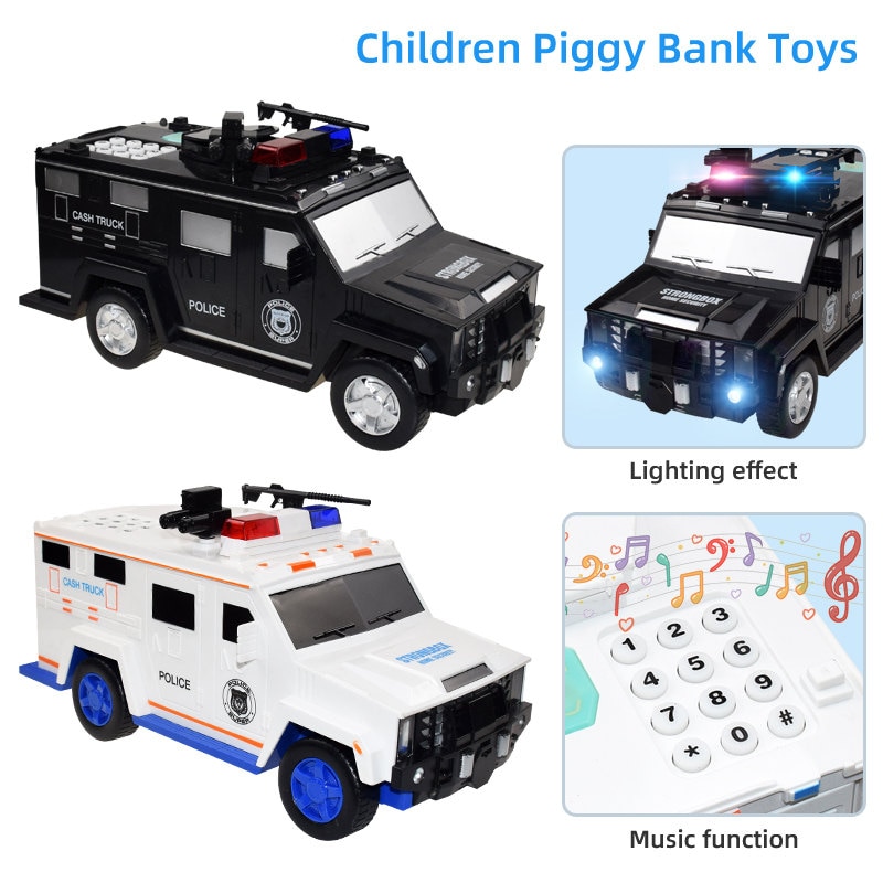 Cofre Carro de Polícia Cash Truck Bank