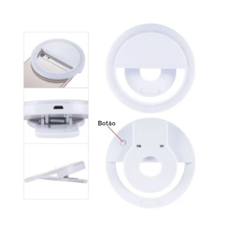 Luz Selfie Ring Light Led para Celular 