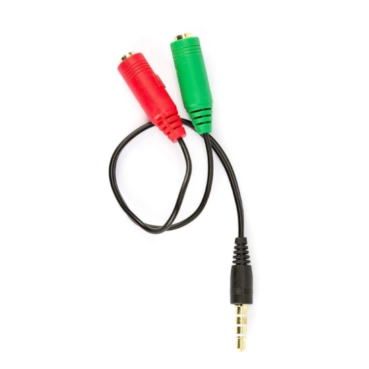 Cabo Adaptador Headset para Fone P2 YP-1-12 Cabo Adaptador Headset para Fone P2 YP-1-12