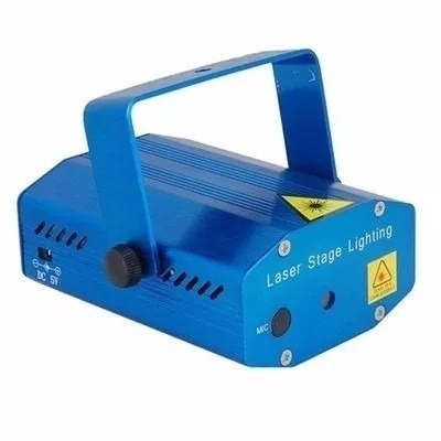Mini Jogo de luz iluminação laser YX08 PZ645