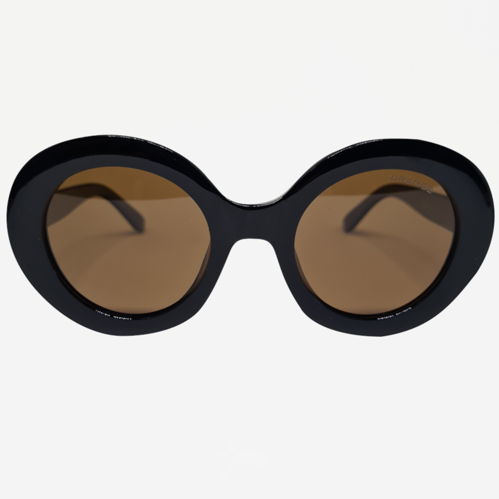 Óculos de Sol Orange Redondo Marrom EX852