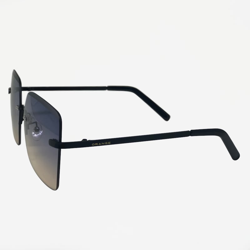 Óculos de Sol Quadrado Preto Lente Degradê  MG962