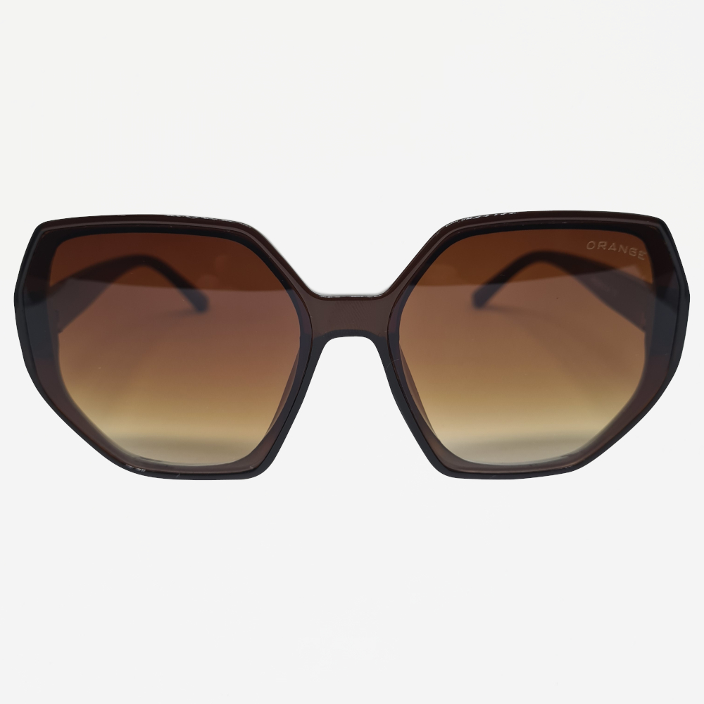 Óculos de Sol Orange Quadrado Marrom Lente Degradê OT801
