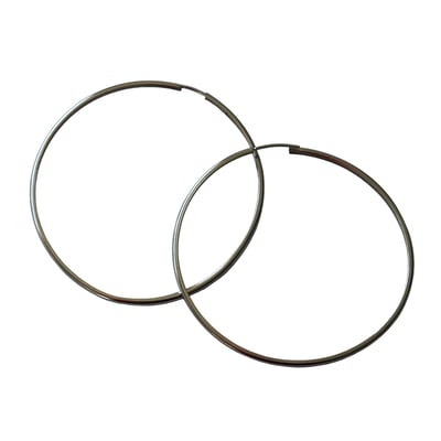 Brinco de Aço Inox Argola de Encaixe 3 Brinco de Aço Inox Argola de Encaixe 3